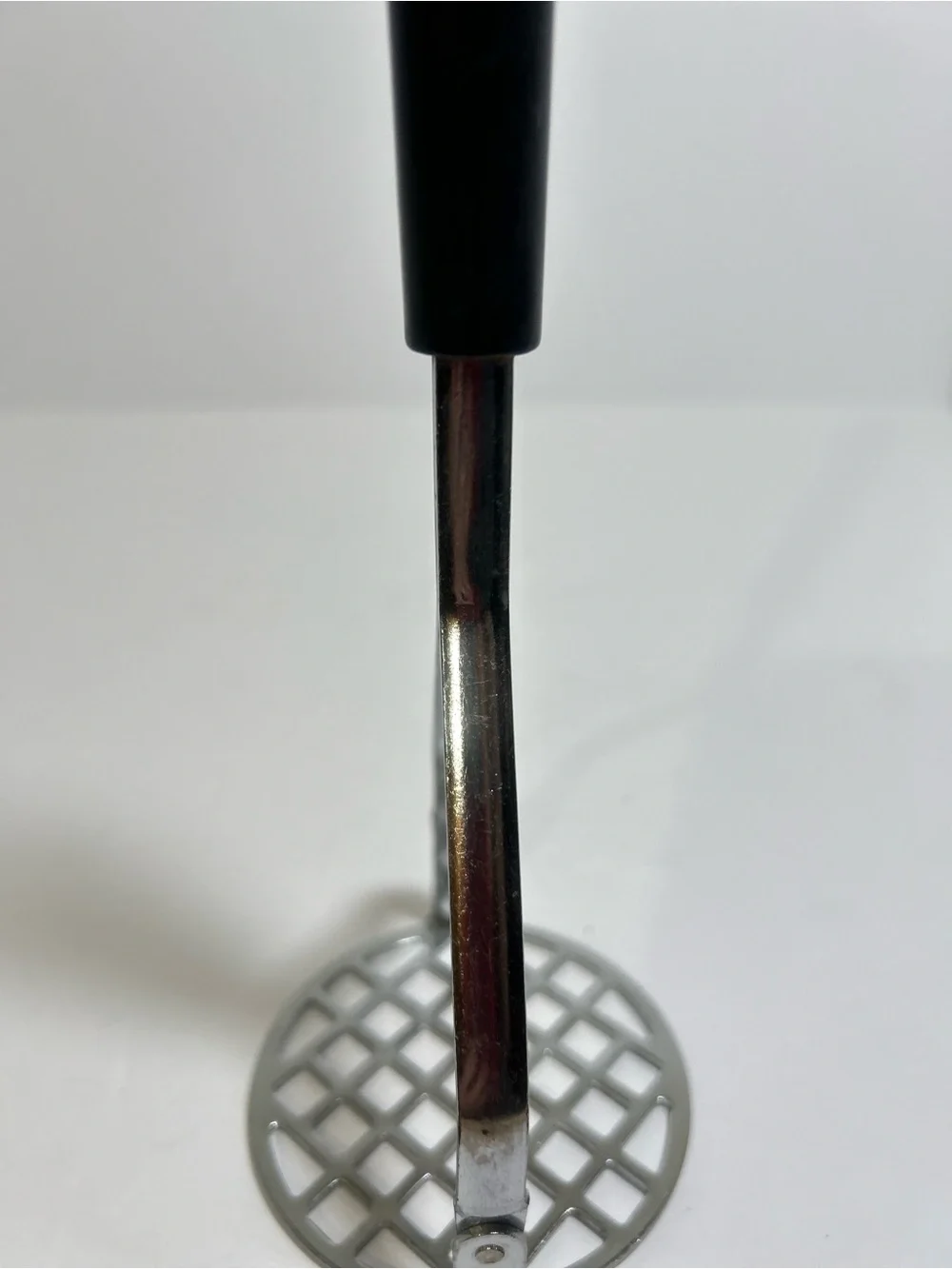 Vintage Blue Cornflower Masher Coordinate with Corning Ware Japan Stainless